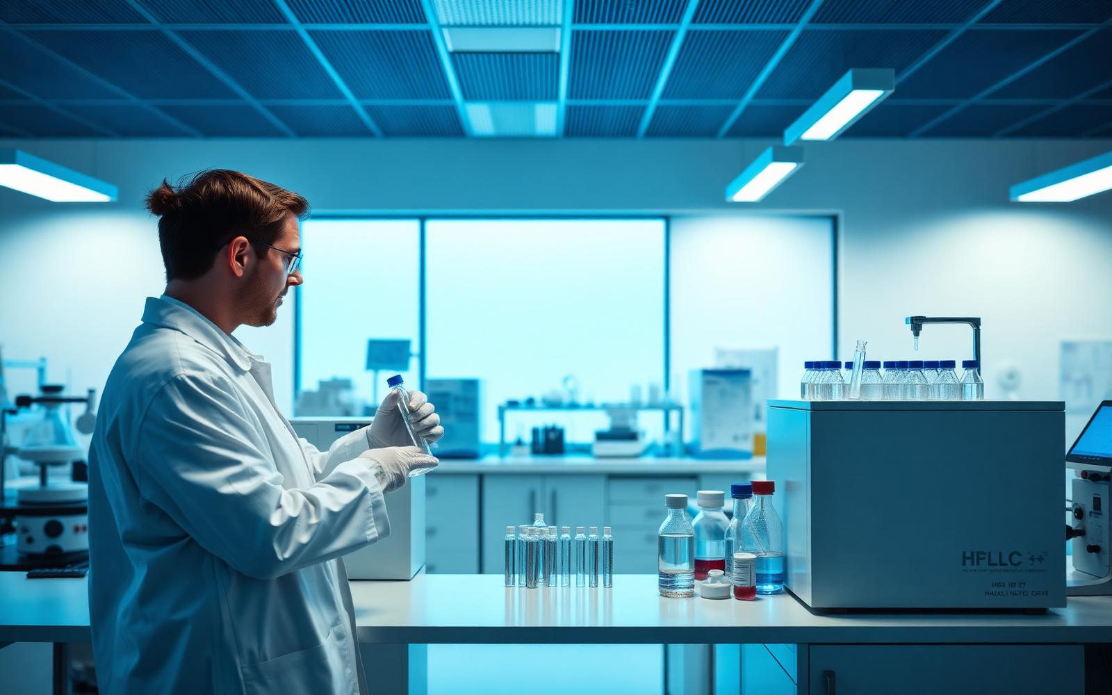 HPLC-UV and LC-MS instrumentation in the Florida Chemical analytical laboratory, Jacksonville FL